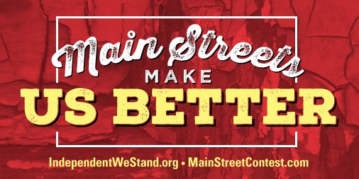 Support the small locally-owned businesses on your favorite Main Street! #buylocal #eatlocal #ShopSmall