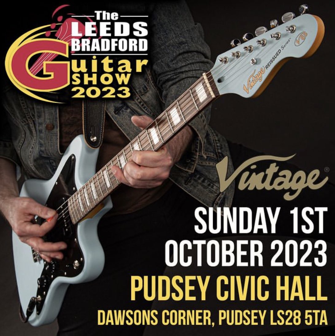 Join us at the Leeds/Bradford Guitar Show on Sunday 1st October, Pudsey Civic Hall. @NrthGuitarShows Come and check out the new 2023 models, the awesome ProShop® guitars, Joe Doe guitars and more...