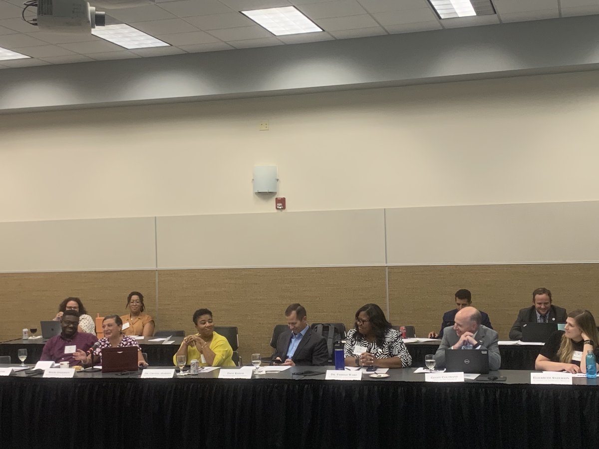 Hunt_Institute's tweet photo. Students don’t always see the connection between the skills they’re learning and available high-wage career pathways. @amyscottgaley sits down with Rocio Anderson and Bruce Middleton for a conversation on communicating the “why” behind a career in STEM. #NCSTEMAccess https://t.co/4zJxOUe7IR
