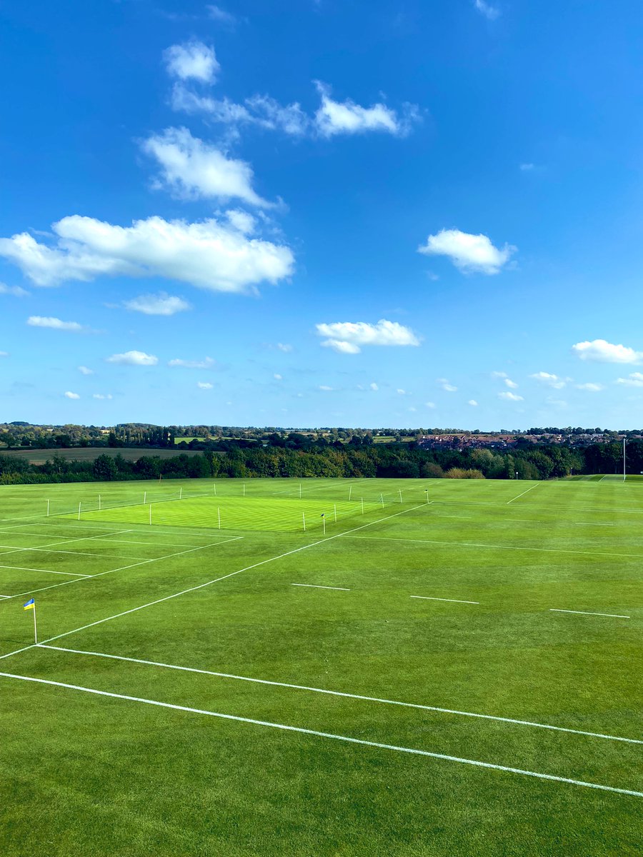 1st team square and cricket outfield in full swing! ☀️🌱🏉🏑Thanks to <a href="/sgm_m/">SGM & M ltd</a> <a href="/William07888897/">William Webb</a> <a href="/ogilbert2/">Oliver</a>