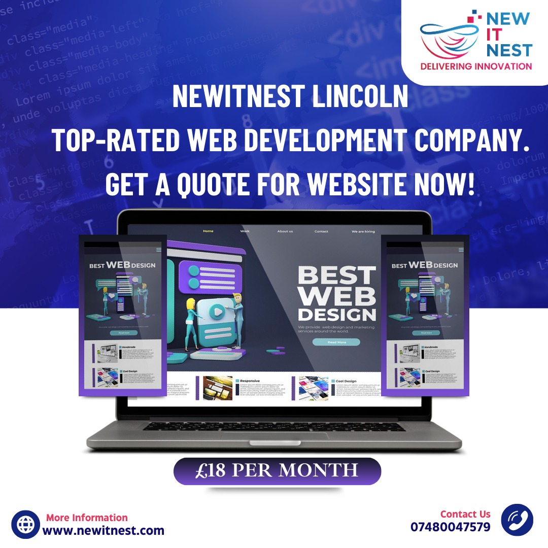 newitnest's tweet image. NewITNest Lincoln: Top-Rated Web Development Company.
Get a Quote for website now!
Follow Us On LinkedIn: lnkd.in/e-SpJ-n
Connect: newitnest.com
Feel free to call us on +44 1522 712328.
#development #ecommerce #webdevelopment #appdesign #webdesign
