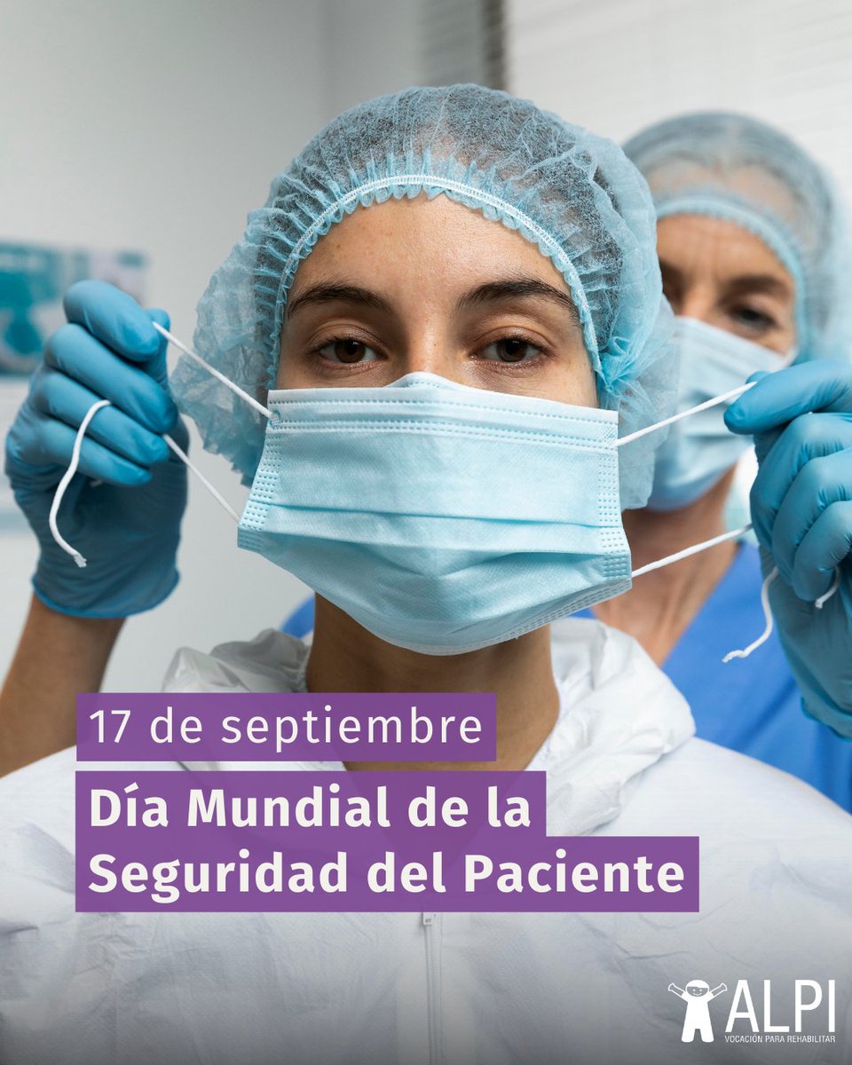 El 17 de septiembre es el Día Mundial de la Seguridad del Paciente.  Bajo el lema "Demos voz a los pacientes", la OMS nos invita a tomar medidas para garantizar la participación activa de los pacientes en la toma de decisiones  y en la creación de estrategias de seguridad💪🏥❤️