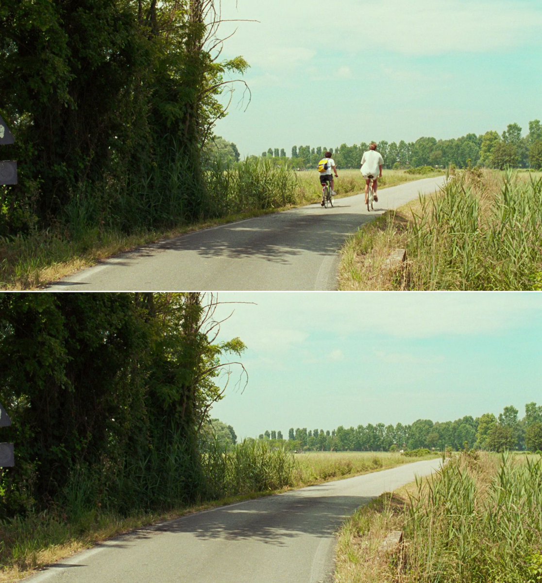 AlanYudman's tweet photo. @davidcinema Call Me by Your Name. This shot blew me away. https://t.co/jDUCnFBqgg