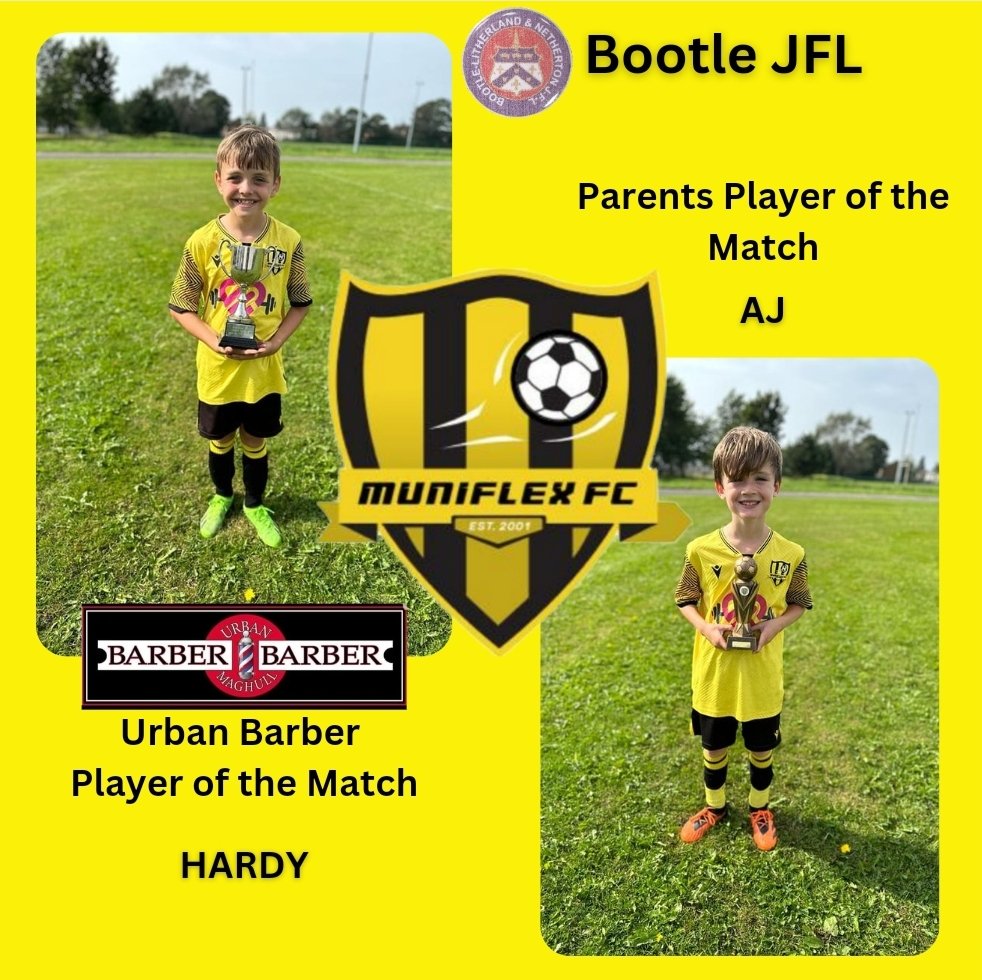 Muniflex Juniors ⚽ 💛 🖤 tweet media
