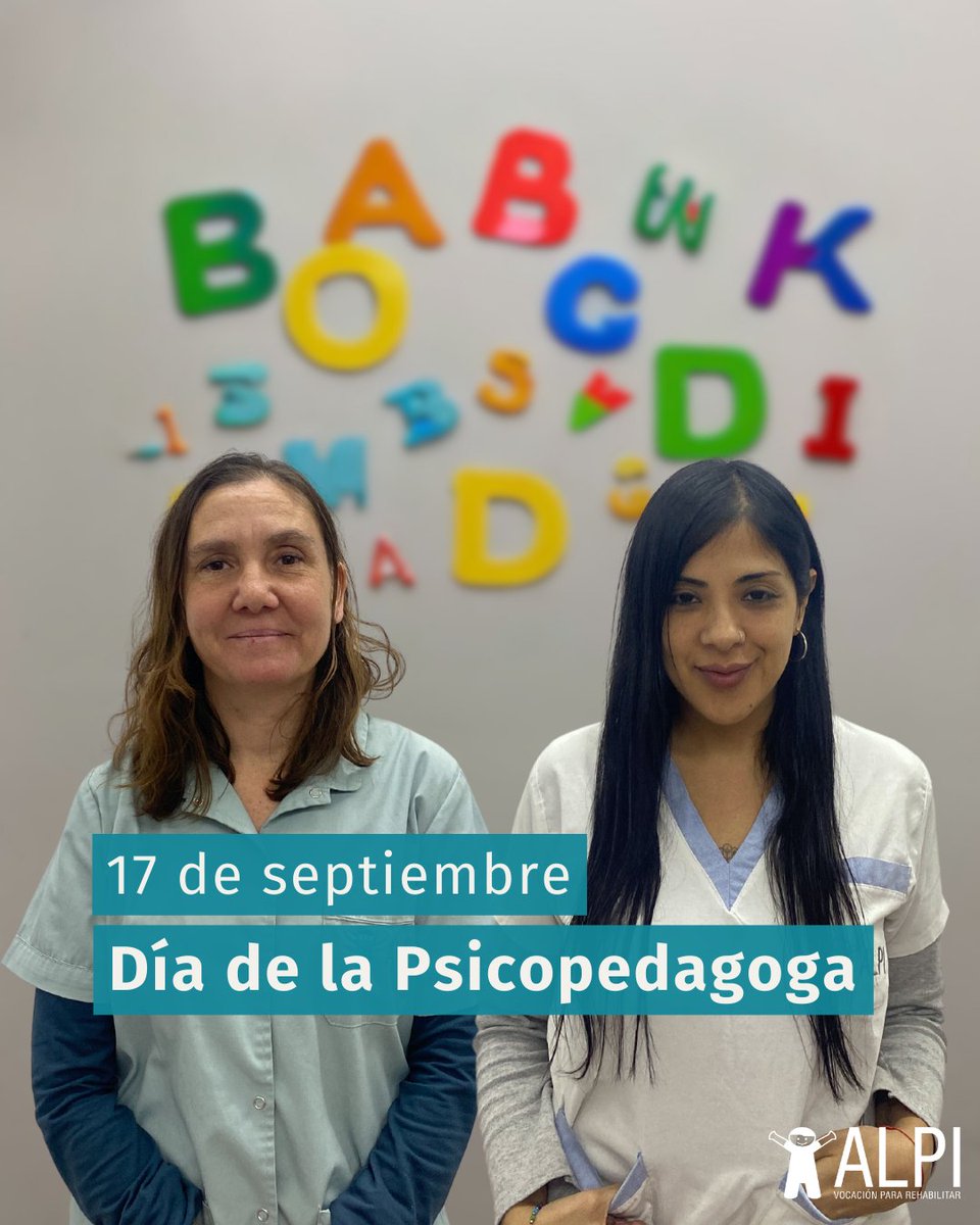 En el Día de la Psicopedagoga, felicitamos a nuestro equipo de ALPI, que trabaja con mucha dedicación para hacer una diferencia en la vida de los niños. 

#DíaDelPsicopedagogo #SomosALPI