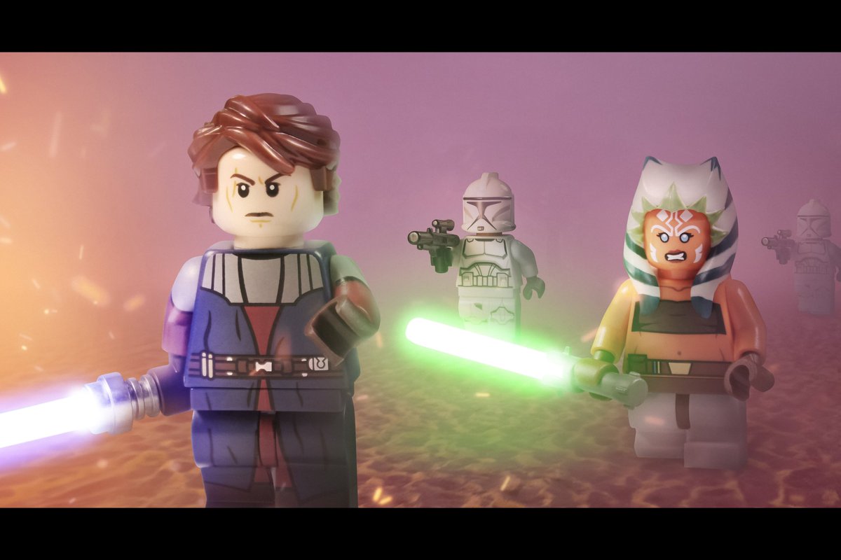 ThePSDNinja's tweet photo. -The Clone Wars-

#StarWars #Ahsoka #Anakin  #AnakinSkywalker #AhsokaTano #LegoStarWars #Lego #LegoEdit #Photoshop https://t.co/MVzgq7NUDn