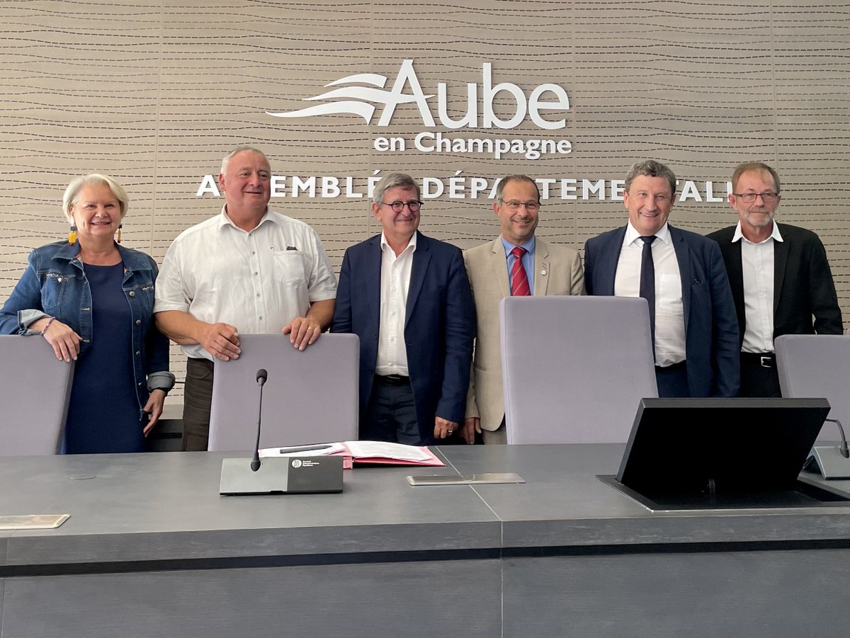 Département de l'Aube tweet media