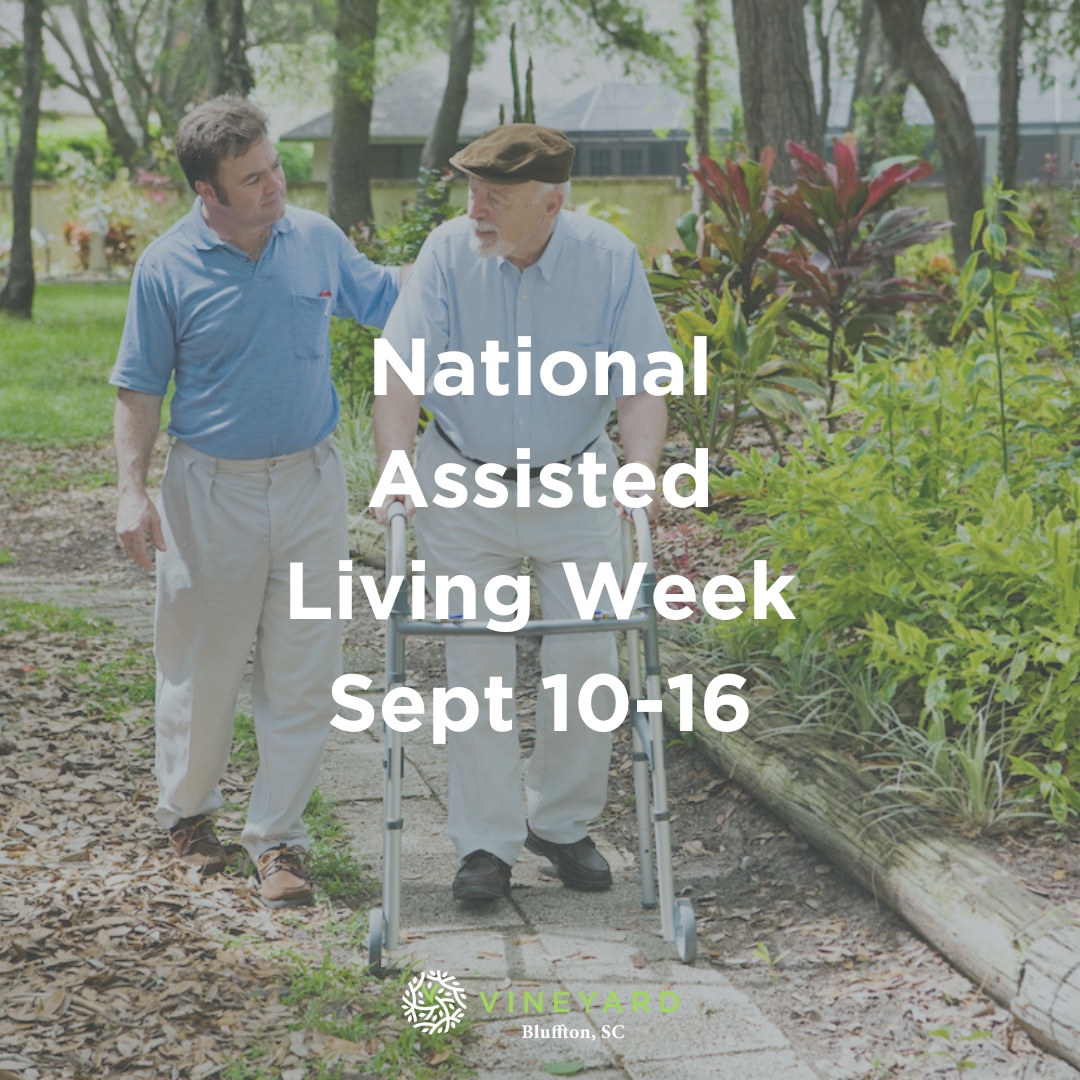 VineyardBluff's tweet photo. It's Assisted Living week! Today's assisted living communities offer a range of amenities that can help seniors live longer, happier and fulfilling lives.

Reach out to us at Vineyard Bluffton to learn more.

#seniorlivinginstyle #assistedlivingweek #vineyardbluffton #blufftonsc https://t.co/XzUwxjBfkB