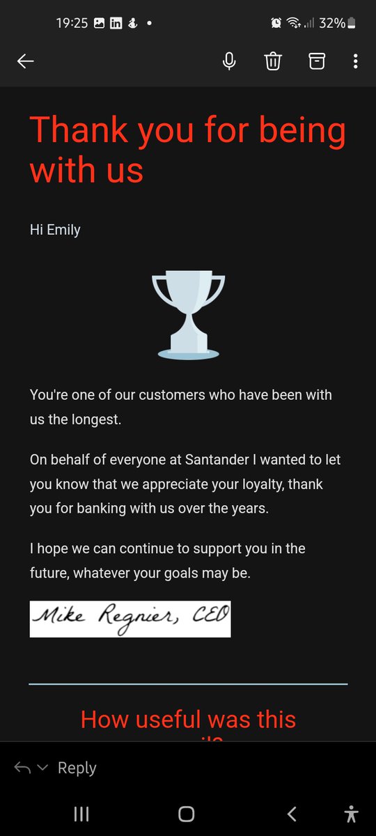 emilye_97's tweet photo. A bit of interest would show your appreciation a lot better @santanderuk  on that bank account https://t.co/1yTadRqsVJ