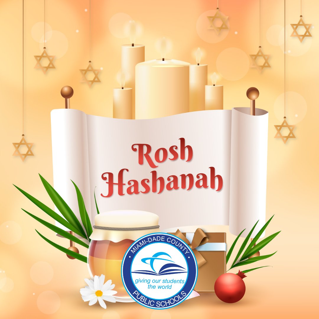 Wishing a joyous and blessed #RoshHashanah to all our Jewish students, families, and staff.  May this new year be filled with sweetness, renewal, and prosperity. Let’s come together in respect and understanding as we celebrate this important tradition.