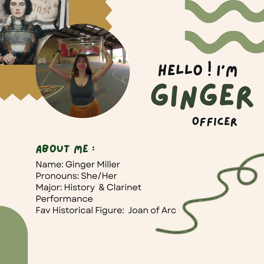 OUHistoryClub's tweet image. The final two &amp;gt;:)! Starting with the iconic  Ginger!