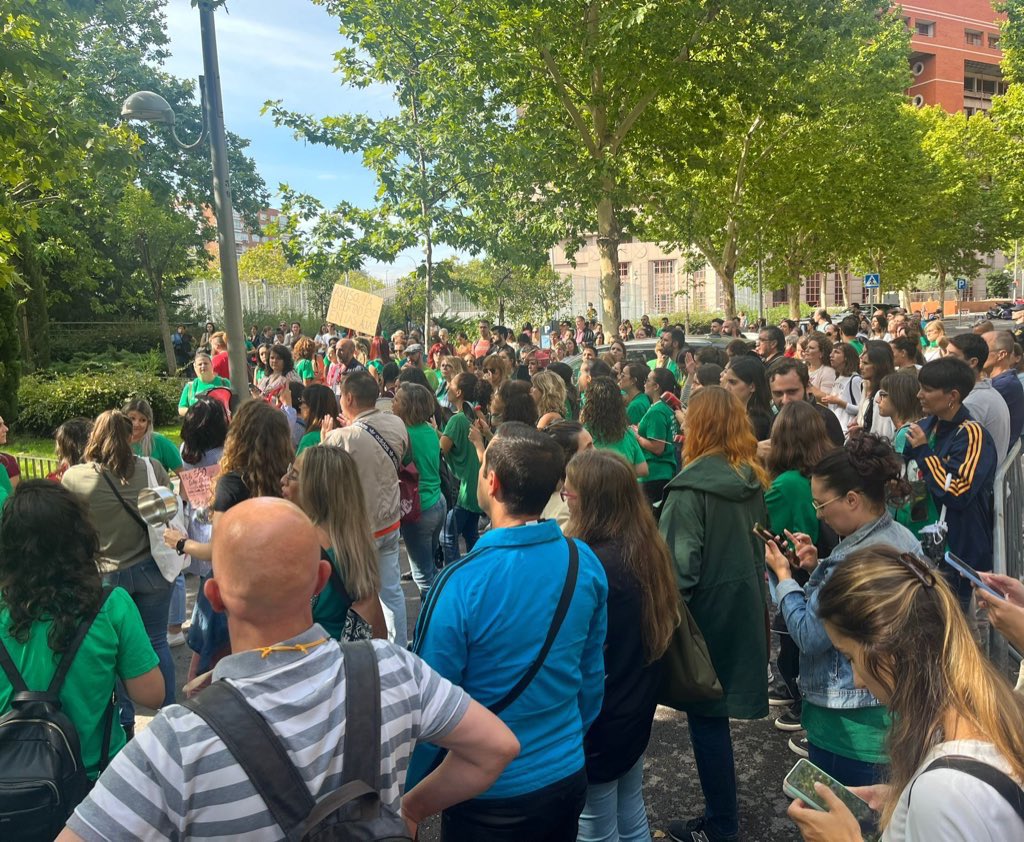 🍏Interinos Docentes en Lucha, Madrid🍏 tweet media