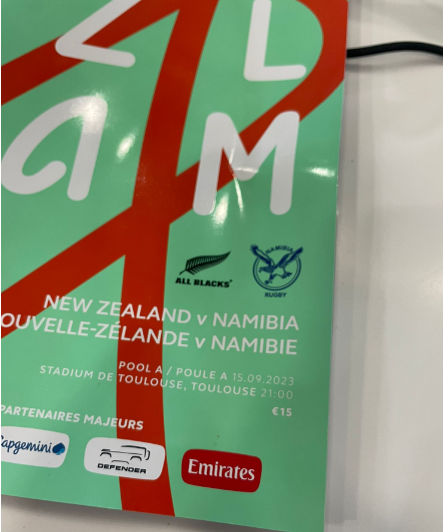 I'm not sure if this is the official match programme or just something they're handing out in media zones but either way why on earth is the cover price 15 euros for some glossy player listings and soft quotes pieces