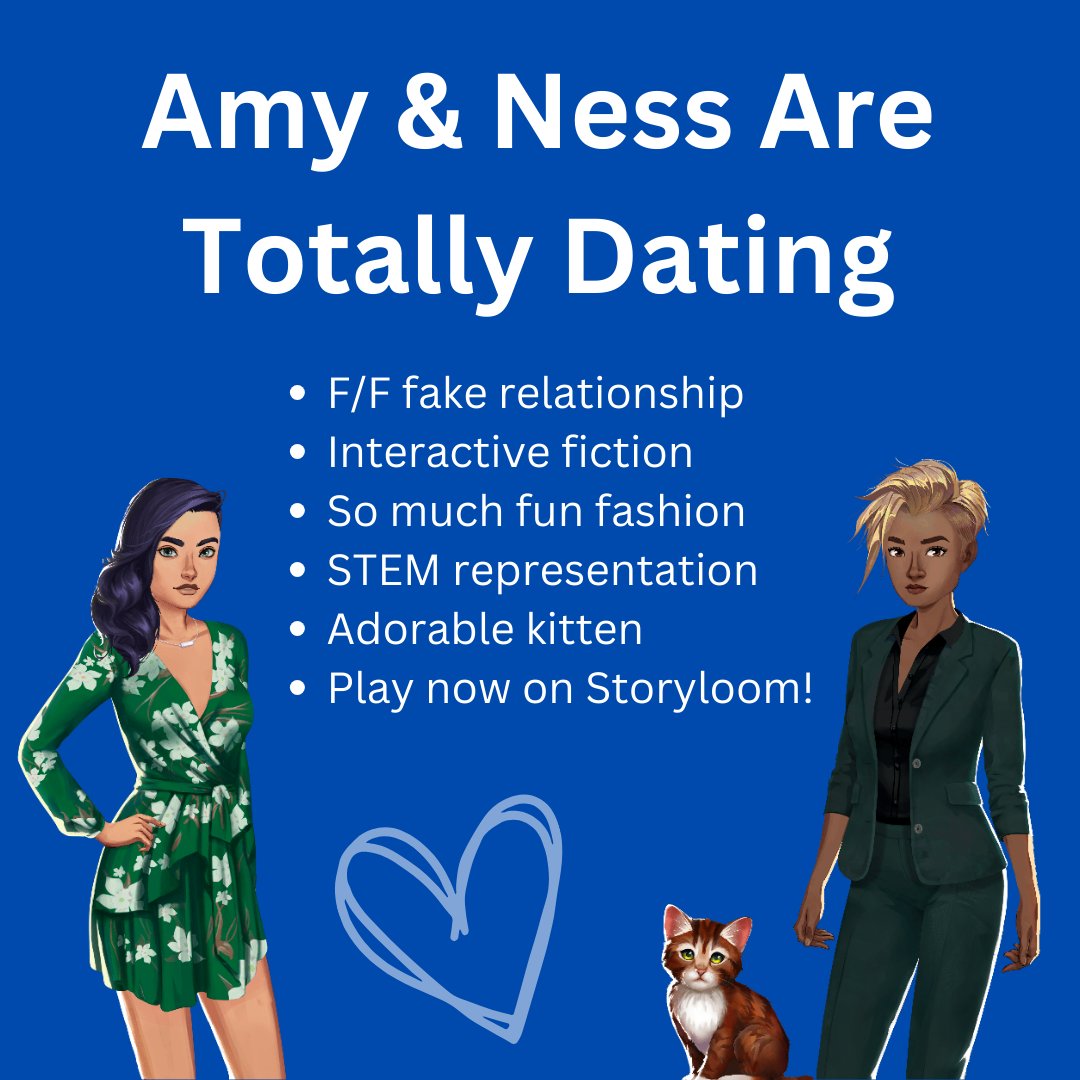I'm writing a new project on Storyloom that I am super happy about. If you want to read a fun visual novel romance between a fashion influencer and a tech entrepreneur, then I'd love it if you could check it out this weekend! 

storyloom.com/stories/f8c4cd…