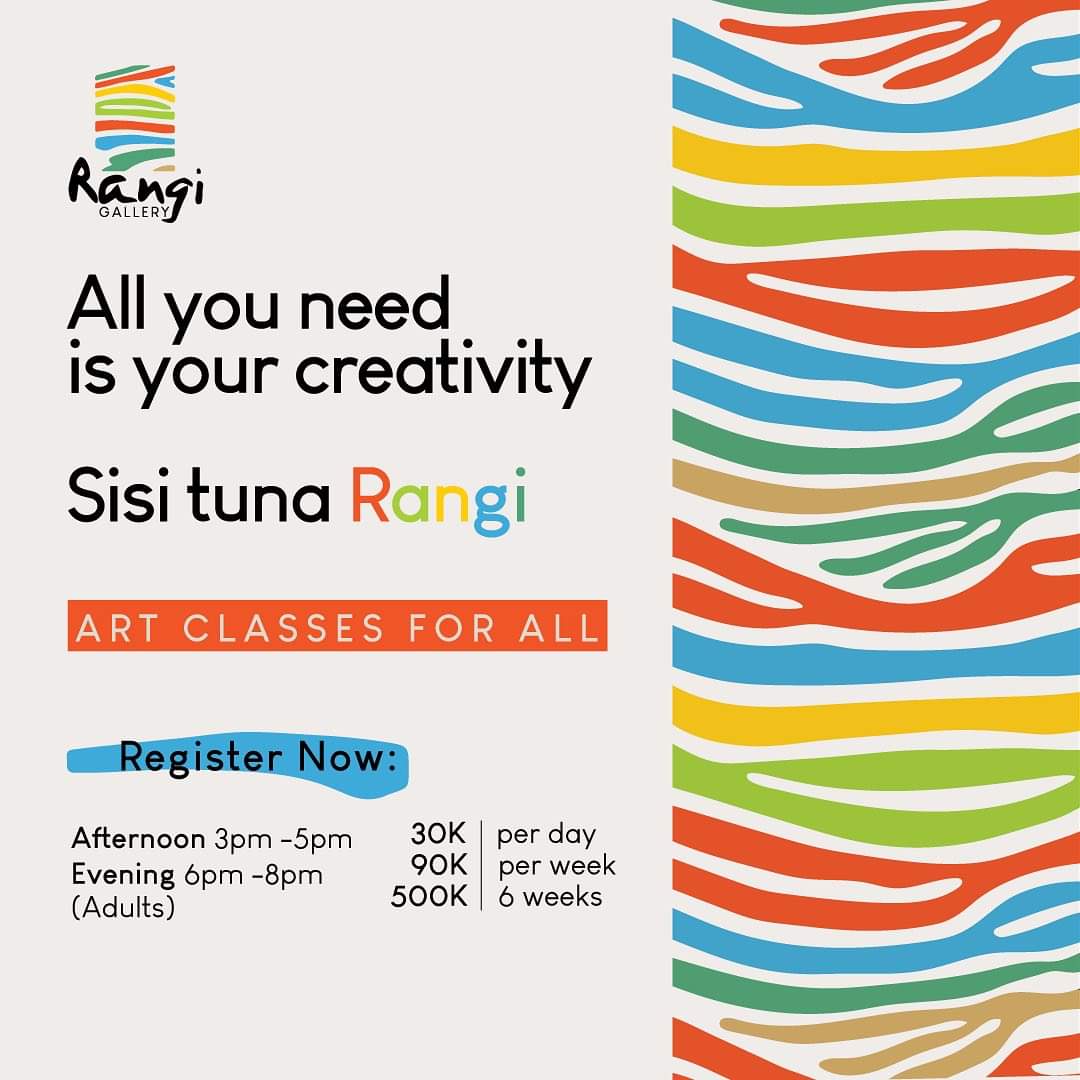 Unleash Your Inner Artist with Rangi Art Gallery's New Art Classes For All!

📆 Starting September 18th, 2023
🕒 Choose Your Time Slot: 3-5 pm or 6-8 pm
Limited Spots Available: Only 15 Spots per Class