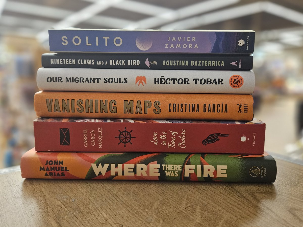 Happy Hispanic Heritage Month! Here is a small sample of some of the authors and books you should check out not just this month but at any time.