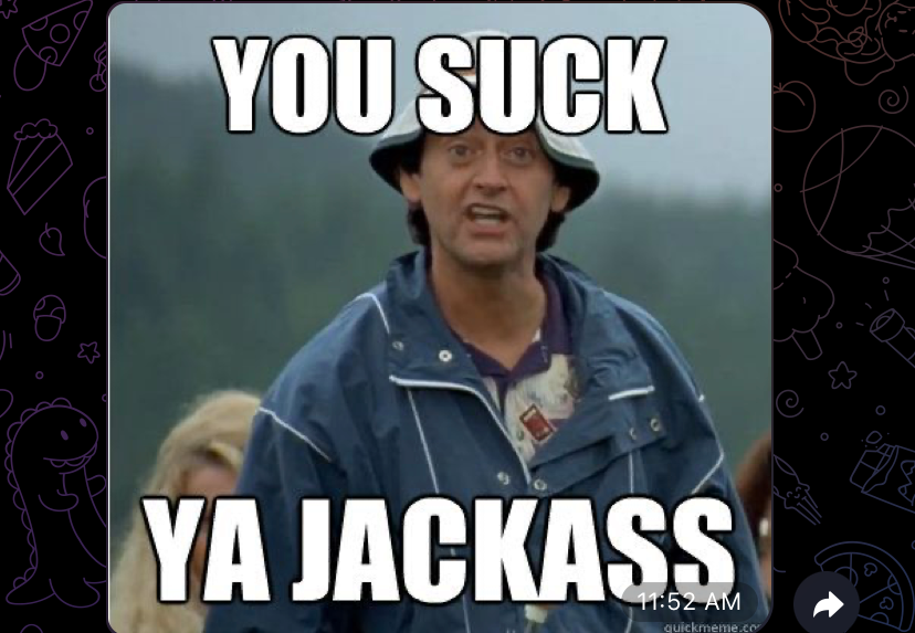 Imagine putting in the work to setup legit phishing infrastructure and then hosting files via open directory. Then imagine hardcoding your telegram bot for anyone to spam messages to....