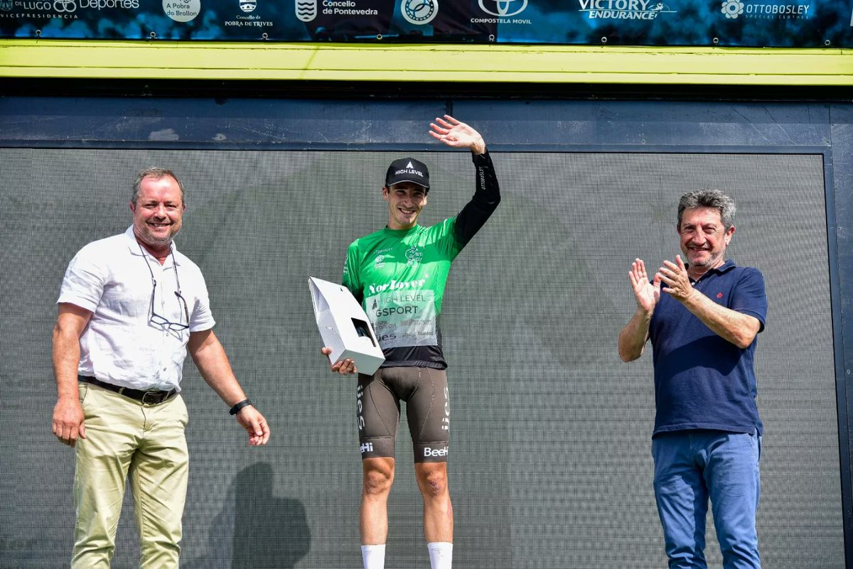 GsportTeam's tweet photo. 💚 @sergiigiines lidera las Metas Volantes tras rodar fugado en el segundo día de la #VoltaGalicia2023 

#NON https://t.co/ODbc0ULvkq