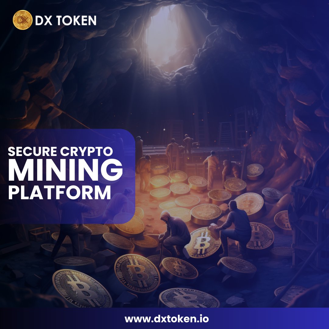 DxToken's tweet photo. unlocking the future of crypto mining with DX Token! 🚀💰 Our secure platform is paving the way for a new era in cryptocurrency mining.

𝐅𝐨𝐫 𝐦𝐨𝐫𝐞 𝐝𝐞𝐭𝐚𝐢𝐥𝐬 𝐯𝐢𝐬𝐢𝐭
https://t.co/ufbN1Dz20Q

#DXToken #CryptoMining #SecurePlatform #Dubai #UAE #Nft #Blockchain #NFT https://t.co/091vNoGn6j