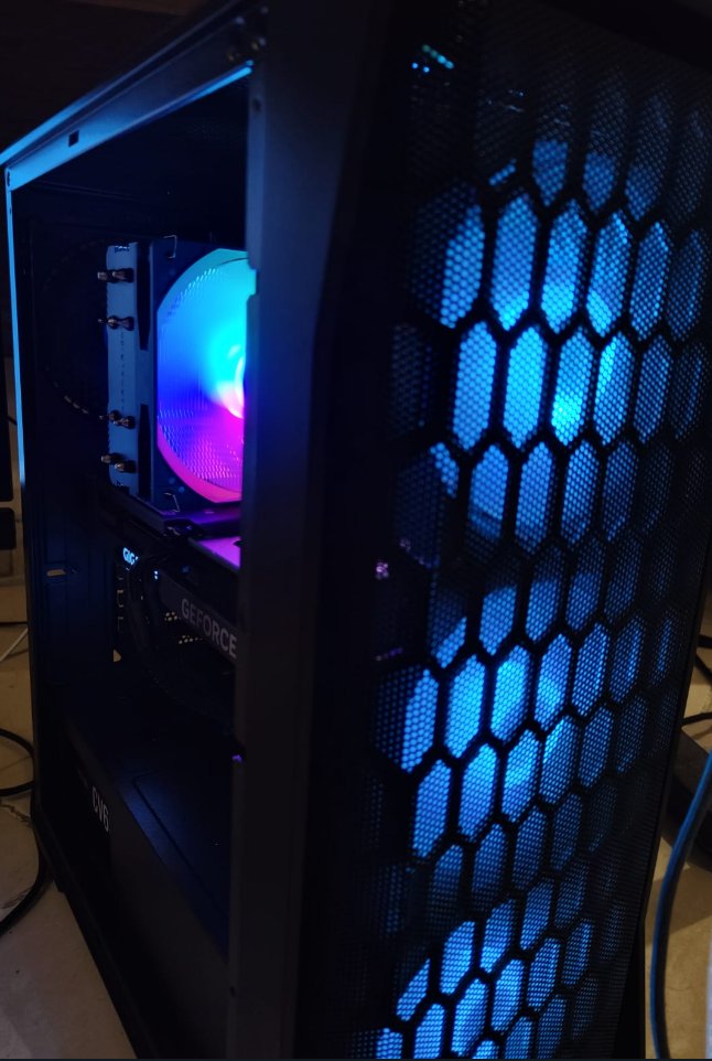 BannedPC's tweet photo. 🚫 #BannedPC 021 🚫

CPU: i5 13400F
COOLER: TR Assassin X 120 SE
MOBO: Gigabyte B760M DS3H AX DDR5
RAM: TeamGroup 32GB DDR5 6000MT/s
SSD: TeamGroup Z440 M.2 NVMe Gen4 1TB
GPU: Gigabyte RTX 4070 12GB EAGLE OC
PSU: CORSAIR CV650
CASE: Antec NX360

5600SAR

For @_awoj 
ماشاءالله https://t.co/OdSXY53h5d