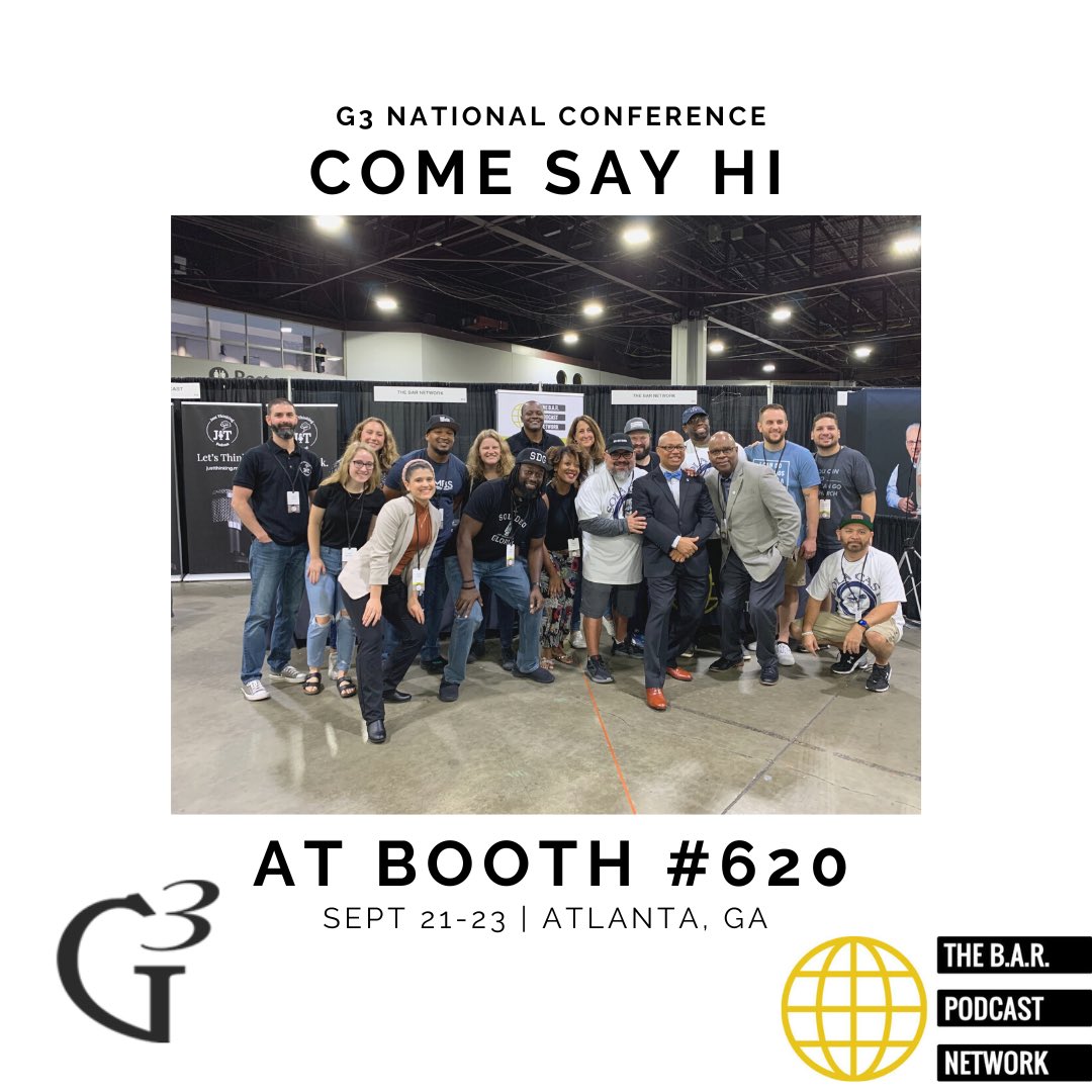 Fam, see you all next week at the <a href="/G3Conference/">G3 Ministries</a> 

Stop by booth #620 and say hi!