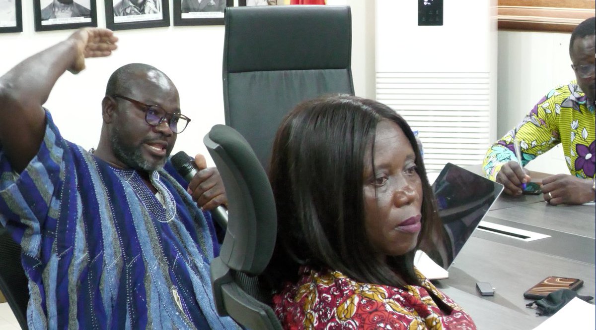 gornetty's tweet photo. Today, the  WIDER UPTAKE EU Project in Ghana engaged the MINISTRY OF ENERGY (GHANA ) on the Project. It is gratifying to note that the biochar innovation has a place in the future of @Ghana's #energy #transition plans. There is hope for resource recovery from wastewater treatment https://t.co/U2LPREl72U