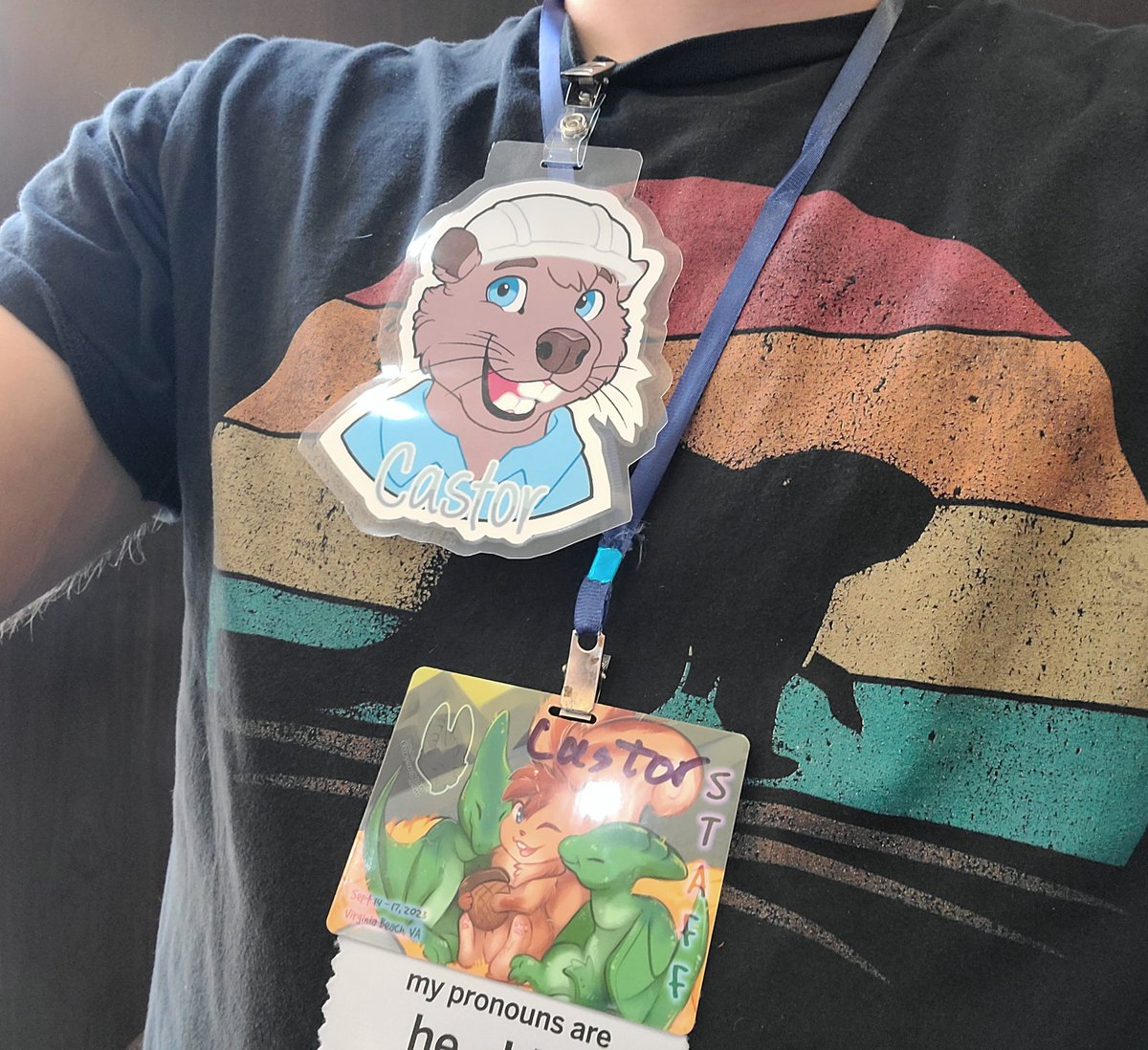 castor_wheels's tweet image. Thanks again to Nuusha!

You&apos;ll see me around at #FSC2023!