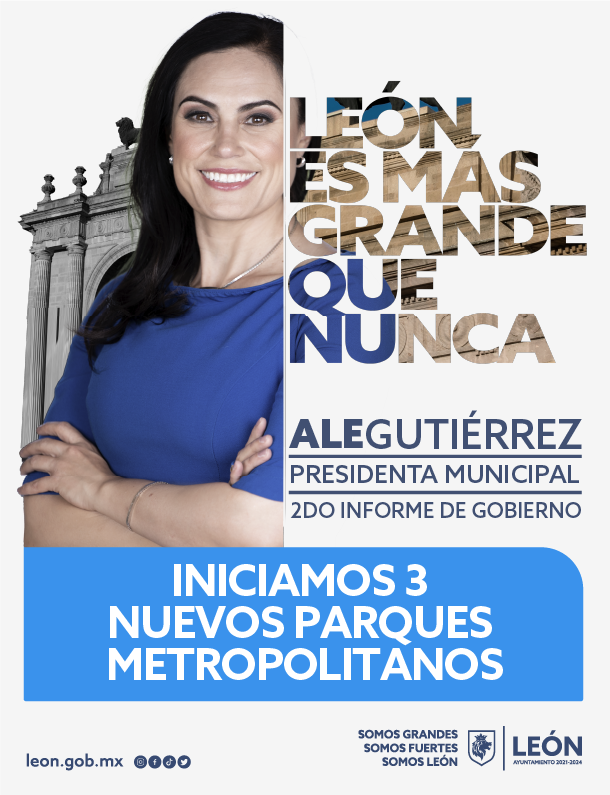 municipio_leon's tweet photo. Lo que comenzó como un sueño, ahora es una realidad, en #León tendremos 3 nuevos Parques Metropolitanos que tú nos pediste🌳

#LeónEsMásGrandeQueNunca
#SegundoInforme https://t.co/dpMnN6QwFH