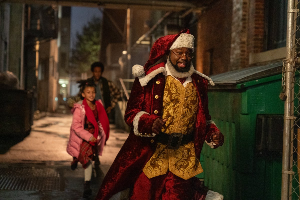 IDropstv's tweet photo. First-look images of the upcoming #DisneyPlus movie #DashingThroughTheSnow starring .@Ludacris  + .@LilRel4set set to release via streaming on November 17. 👀 https://t.co/W6k3nA77Xr