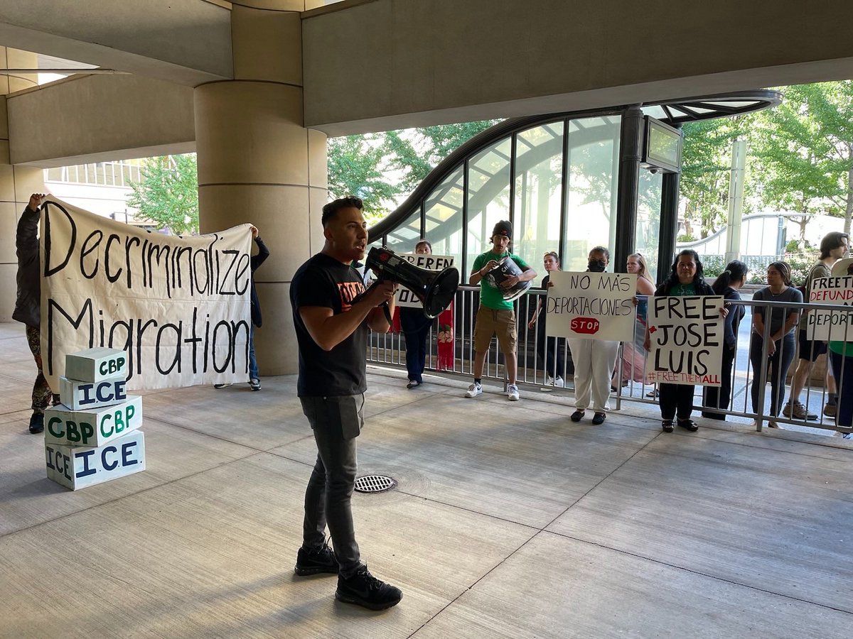 OCAD (@ocad_chi) on Twitter photo Each year, <a href="/POTUS/">President Donald J. Trump</a> has given billions of taxpayer dollars to fund ICE & CBP so that they can separate families through detention and deportation, militarize communities, and neglect people in their custody. Enough is enough! People need resources and care! #DefundHate
#FreeThemAll Each year, <a href="/POTUS/">President Donald J. Trump</a> has given billions of taxpayer dollars to fund ICE & CBP so that they can separate families through detention and deportation, militarize communities, and neglect people in their custody. Enough is enough! People need resources and care! #DefundHate
#FreeThemAll