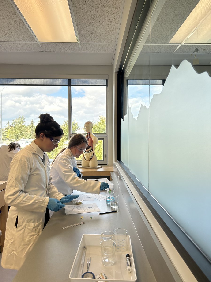 The science is sciencing in our brand-new labs! Thank you so much to all who have donated and worked on putting together such a beautiful space to aid in our hands-on experiential learning.  👩‍🔬
#becurious
<a href="/RundleJrHigh/">Rundle College Jr. High</a>