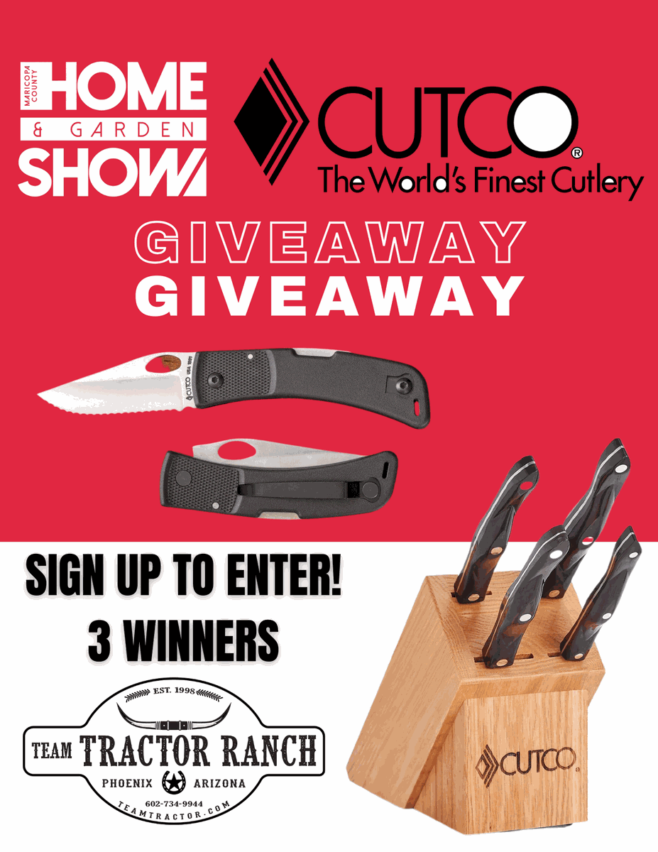 Cutco 4 Piece Table Knife Set Giveaway: Day 2