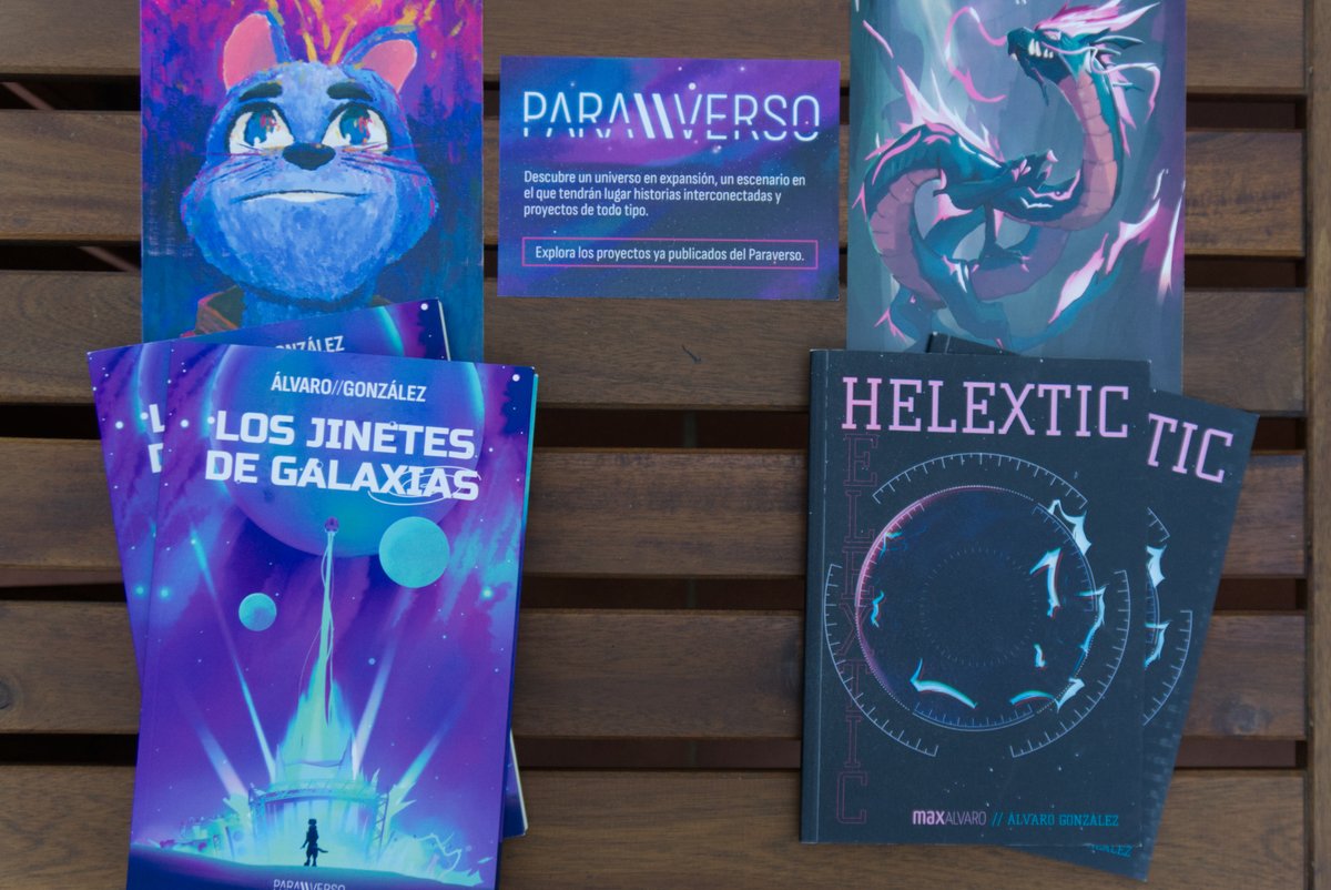 maxalvaro's tweet photo. @JW_Arte ¡Hola! ✨☄️
Yo soy MaxÁlvaro y estaré en el Pabellón 4, No Comercial Nº252 junto a @koburuga 
Presentaré el Paraverso, escenario de mi primera novela ilustrada y un fanzine.
Y unos cuantos fanarts e ilustraciones originales para estrenarme a lo grande ^^ https://t.co/DdIfVHP5vz