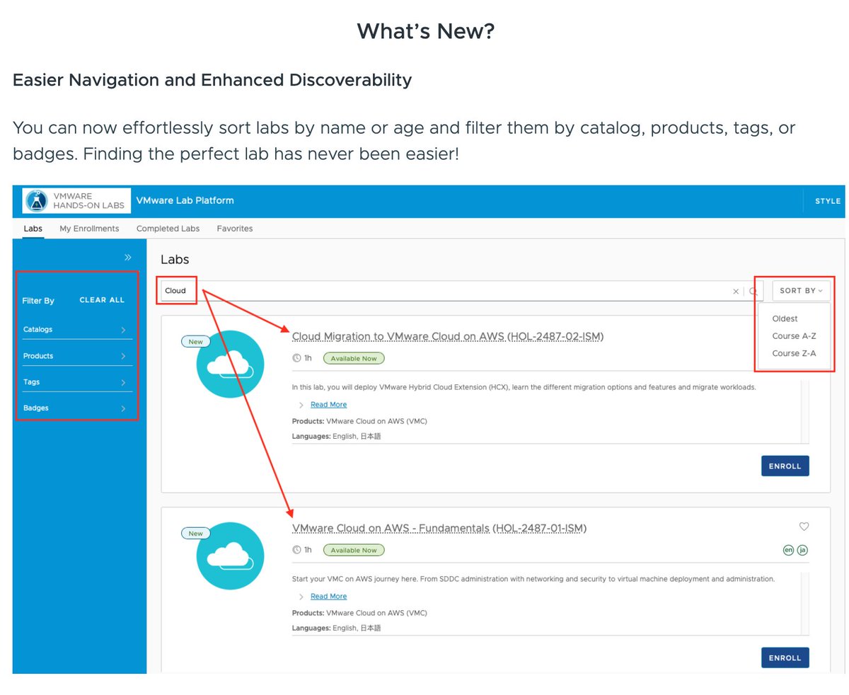 VMware Hands-on Labs tweet media