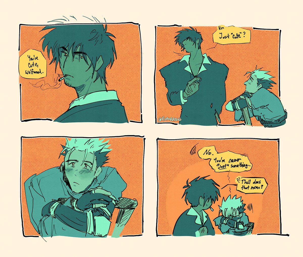 pawschamp's tweet image. adoration #vashwood