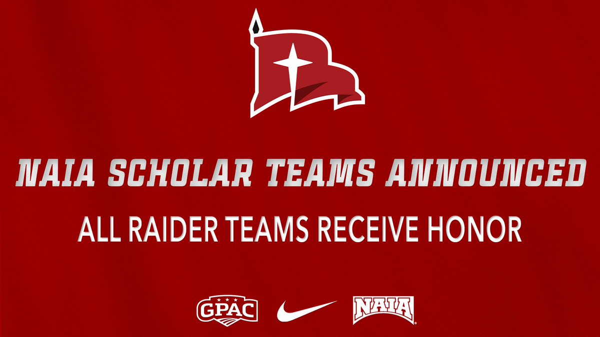 nwcraiders's tweet photo. All Northwestern Varsity Teams Earn @NAIA Scholar Team Distinction.

📰: https://t.co/EMplLRLslg

#RaidersStandOut | @nwciowa https://t.co/AoCCqQ5nmd