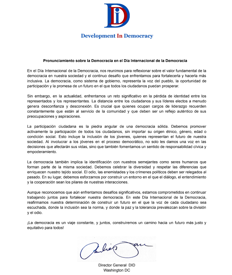 DIDdemocracia's tweet photo. Celebramos la Democracia difendiéndola https://t.co/vo1kwx4MP1