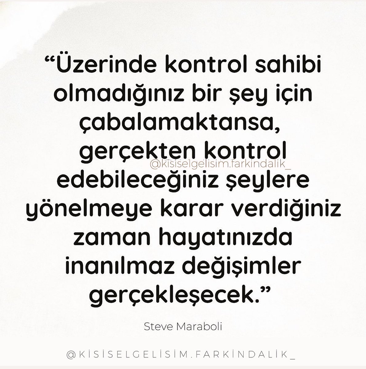 fkisiselgelisim's tweet photo. “Olayları kontrol edemediğimde, kendimi kontrol ederim.”
- Michel de Montaigne https://t.co/VJoVwlNM5G