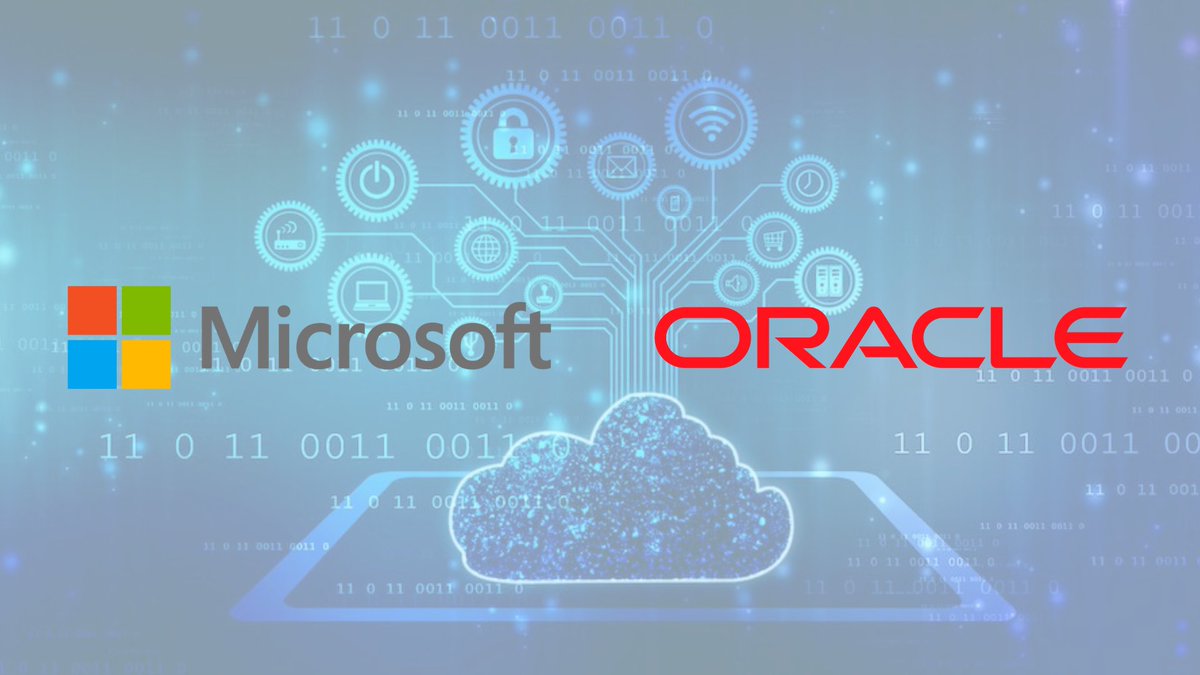 itreetraining's tweet photo. 🤝💻 Microsoft y Oracle se unen para impulsar la migración de sistemas a la nube. Una colaboración estratégica que agilizará el acceso a aplicaciones y promoverá la adopción de la inteligencia artificial. #Microsoft #Oracle #Nube #IA https://t.co/wslFTE9miA
