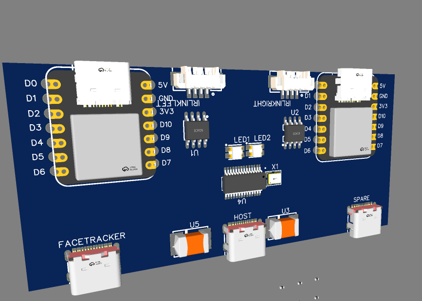 Mutecyberwolf's tweet image. Very early preview of the #ETVR Eyetracking Hardware that i am making for not just the Index but also every other HMD on the market. All Parts (Except the ESPs) can be sourced and placed through @JLCPCB When i am finished i would like to offer full kits.
#opensource
#Eyetracking