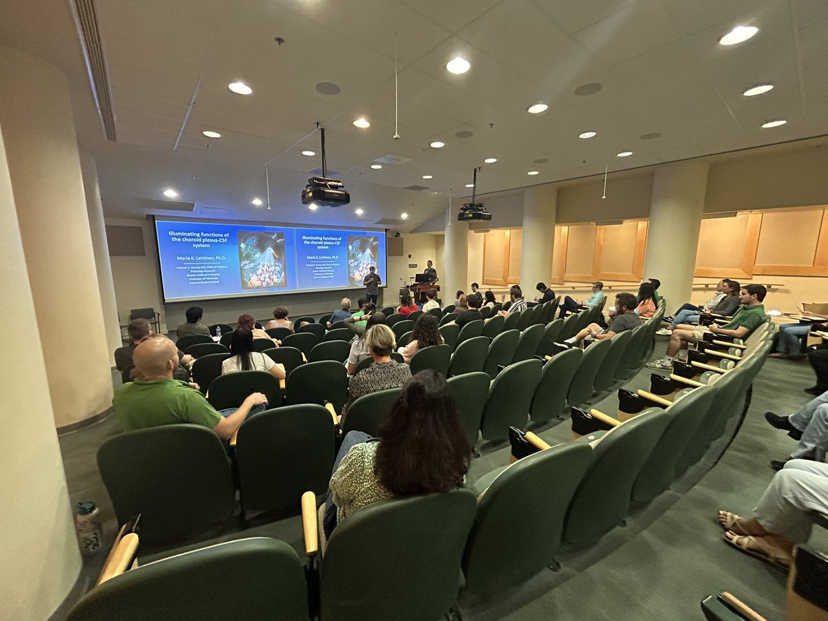 EricTWang's tweet photo. Today is International Myotonic Dystrophy Awareness Day! @UFNeuroGenetics, we were joined by @LehtinenLab - fascinating talk about choroid plexus, a brain tissue affected in myotonic dystrophy. Lab members are working hard and showing their support! @MyotonicStrong @UFHealth @UF https://t.co/ERRHTWrido