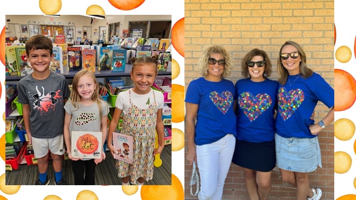 MESLex1LC's tweet photo. Happy Dot Day, @Midway_Mustangs! We look forward to seeing all of you make your mark on the world! #MustangsRead https://t.co/ujsP1EErRz