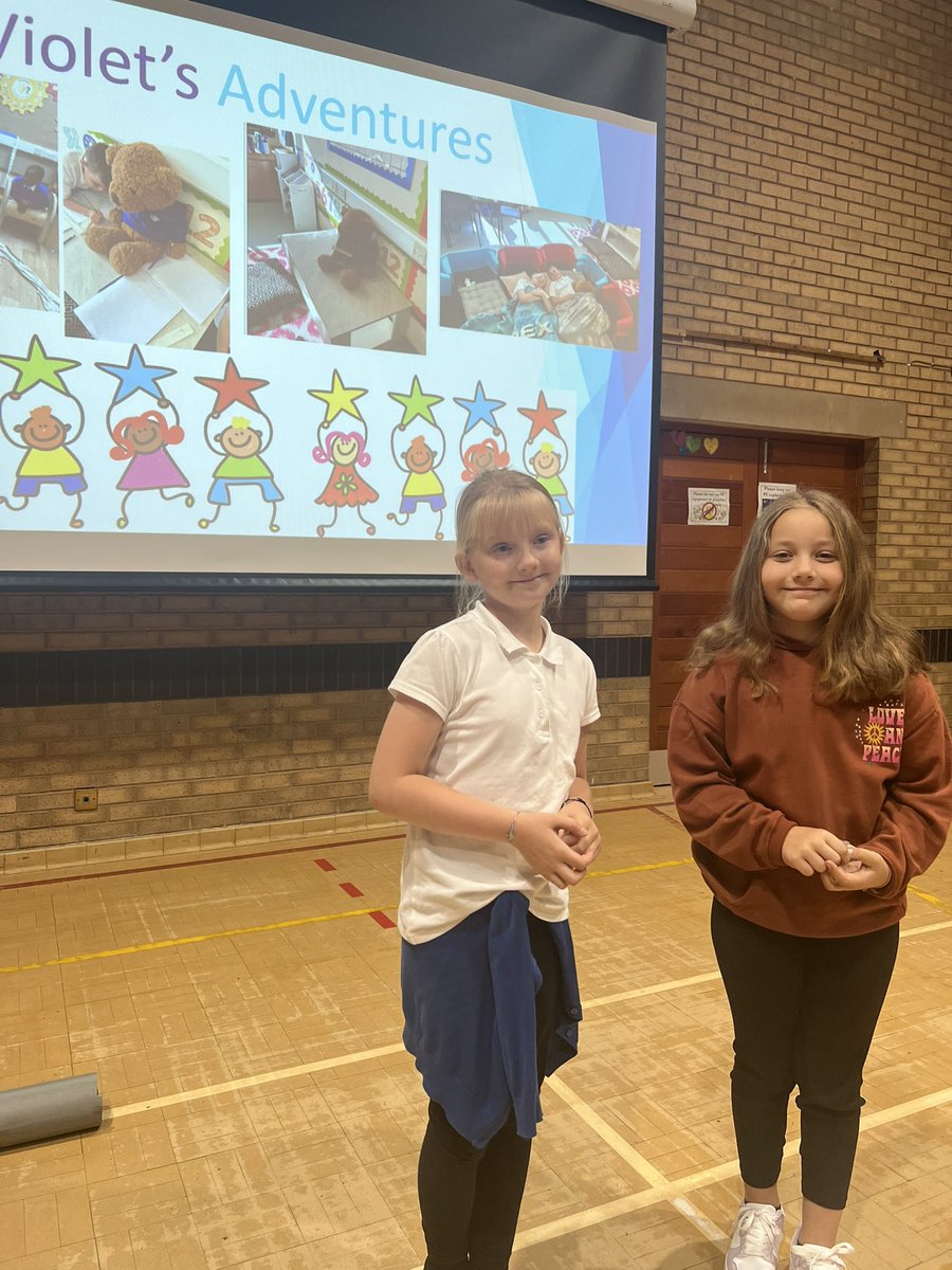 🐻 Violet’s Adventures 🐻 Thank you to  the children in <a href="/MissLMcPherson/">Miss McPherson</a> class. They displayed a great amount of enthusiasm and confidence sharing Violet’s adventures this week.