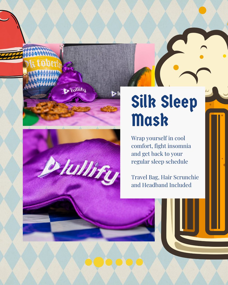 LullifyDotCom's tweet photo. It's officially autumn &amp; nothing says fall like a good nap under a cracked open window! Take advantage of the Oktoberfest festivities and raise a stein of goodness with us! Check out these products to help sleep off all those pretzels, try them out and let us know what you think! https://t.co/Q16fmEGfTj