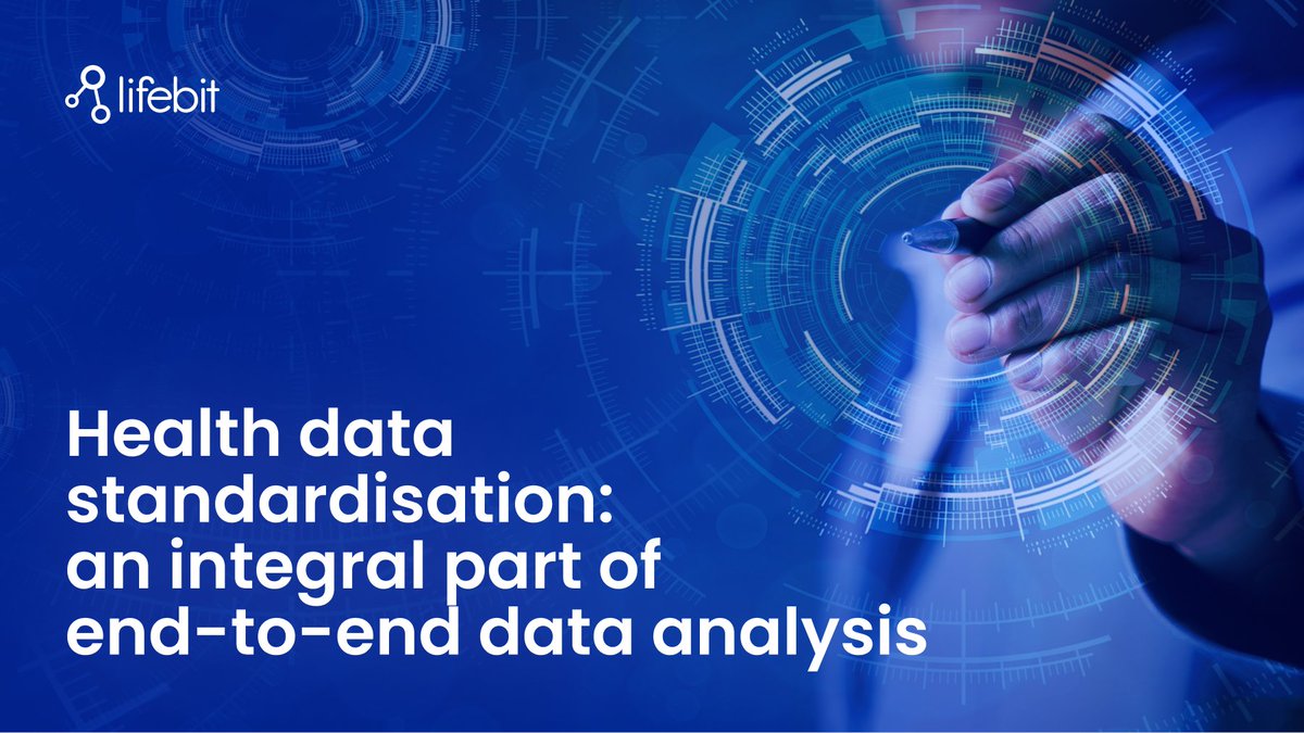 .<a href="/lifebitAI/">Lifebit</a>’s latest blog takes a closer look at health data standardisation and its role in fostering innovation and collaboration in research. Explore the blog for an in-depth analysis: bit.ly/44UGARH 

#HealthData #DataHarmony #Research #Lifebit