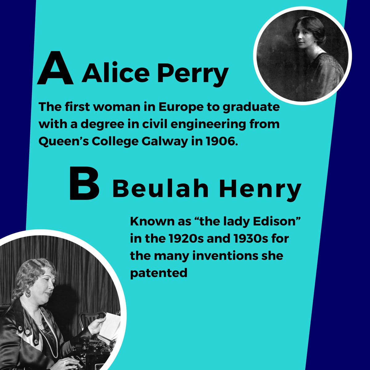 Stemettes's tweet photo. We’re celebrating these trailblazing #WomenInEngineering on #EngineersDay! They have defied stereotypes &amp; shattered glass ceilings. 💪🔧👩‍🔬 

 For a deeper dive into their stories &amp; to see who else is on the list 👉 check out our #StemettesZine. 🌟

https://t.co/jC5cgYEOZC https://t.co/Ax8v0DCESr