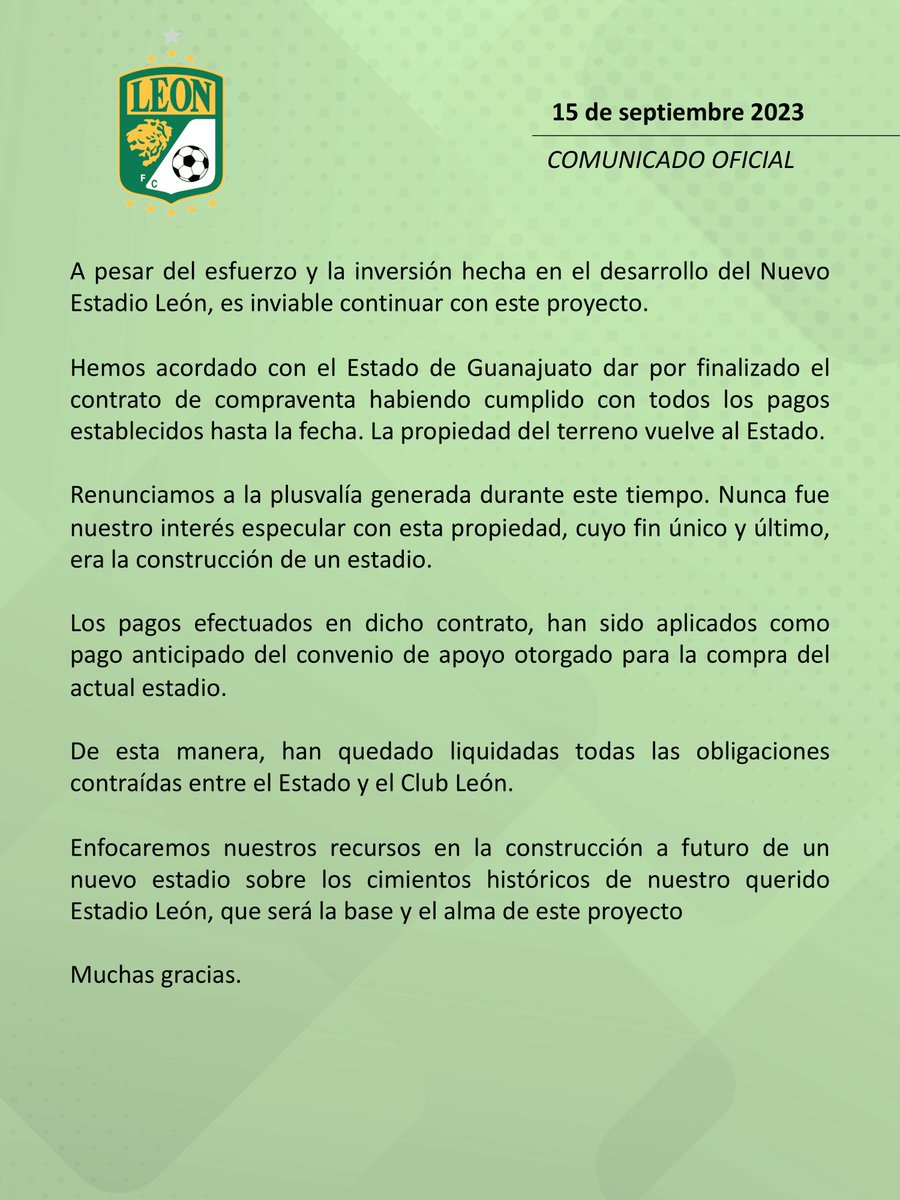 Club León tweet media