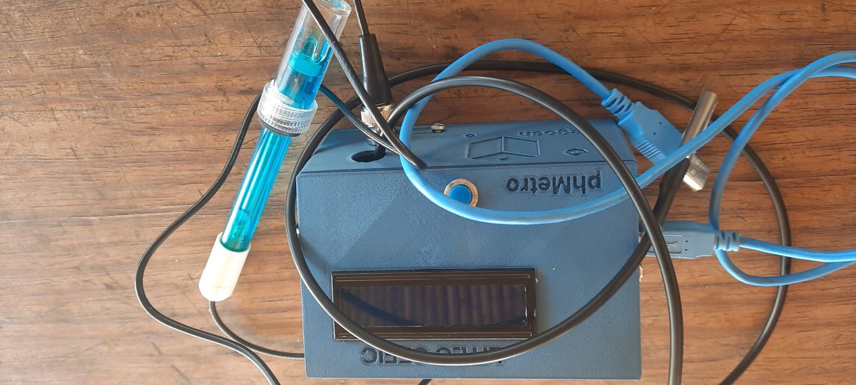 CeficTierra's tweet image. Laboratorio Campesino junto a la #FCEN @UNCUYO  construimos el pH Electrode E201-BNC. Seguimos construyendo conocimiento socialmente transformador. #Agroecologia #Arraigo #EducacionPublica #Alternancia