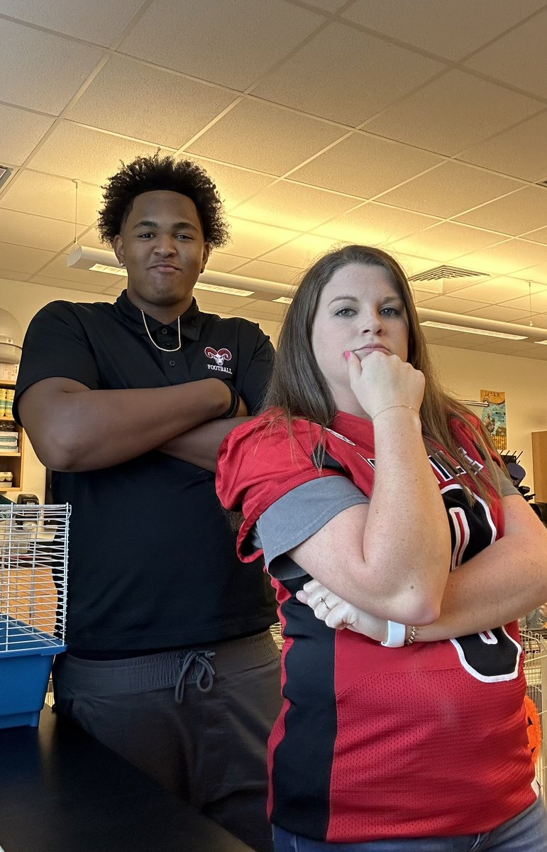 dontb_fowl's tweet image. Game day vibes 
#rolesvillerams #itspersonal 
@RRACKLEY9