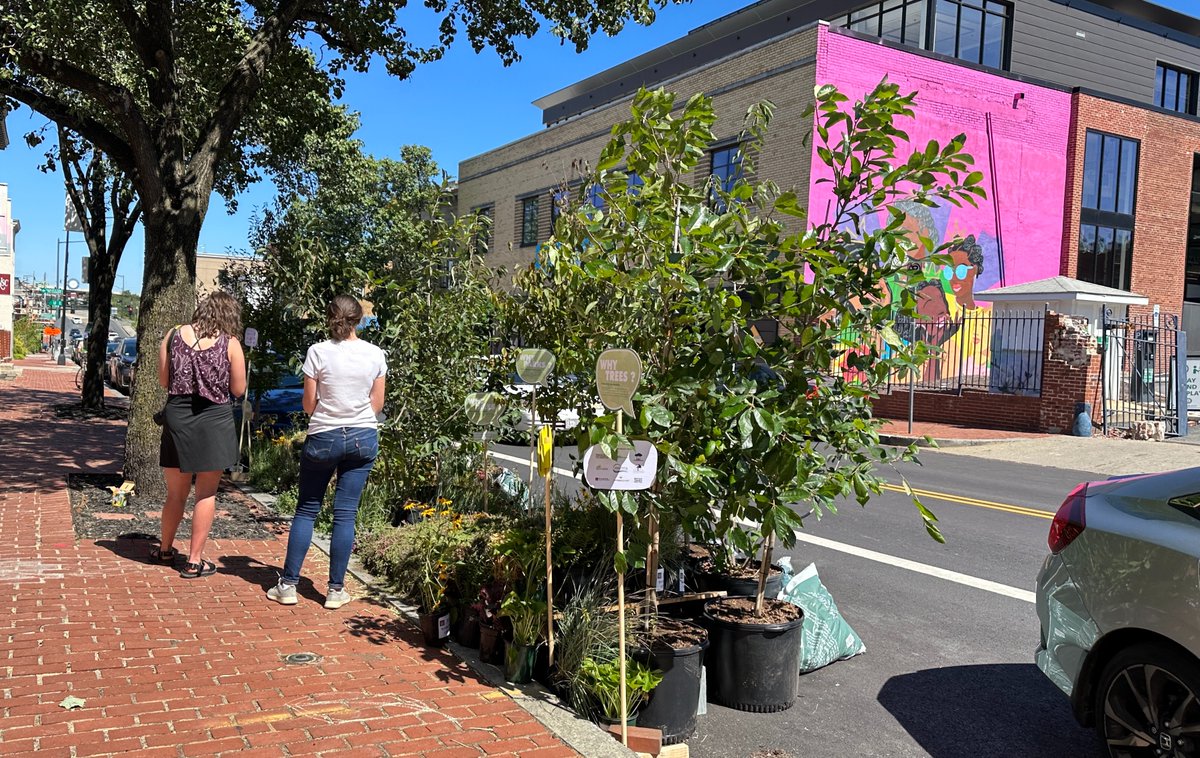 A park 🌳 in a parking space? That's right! #PARKingDay2023 is your chance to find your own urban oasis 🌴 at the PARKlets on MLK Jr. Avenue SE &amp; Good Hope Road SE. + Join us on Instagram (@ddotdc) for a peek at all the action going on today during our special takeover!